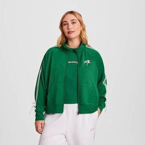 Champion -  Women's In the Stands Full Zip Top - Gree Green